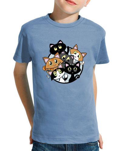 Camiseta Niño Manga Corta CAT LOVER - AMANTE DE LOS GATOS laTostadora - latostadora.com - Modalova