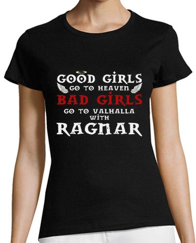Camiseta mujer bad girls with ragnar - latostadora.com - Modalova