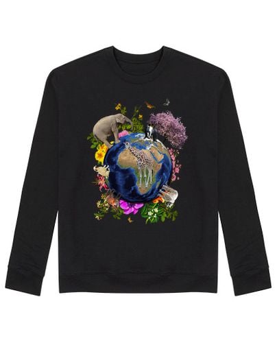 Sudadera Sin Capucha Unisex Madre Tierra laTostadora - latostadora.com - Modalova