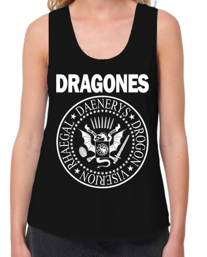 Camiseta mujer DRAGONES BLANCO MT laTostadora - latostadora.com - Modalova