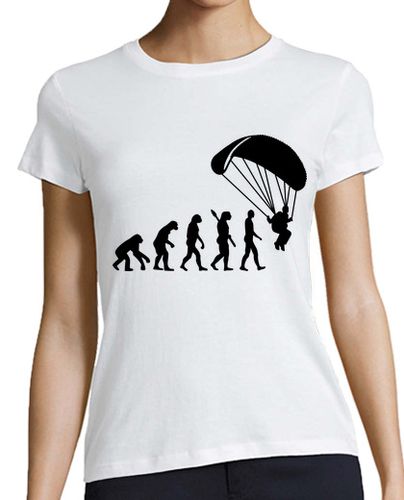 Camiseta mujer evolución paracaidismo paracaidismo - latostadora.com - Modalova