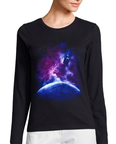 Camiseta Mujer Manga Larga espacio y tiempo laTostadora - latostadora.com - Modalova