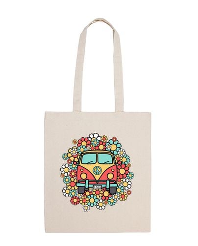 Bolsa De Tela Furgoneta Be Hippie laTostadora - latostadora.com - Modalova