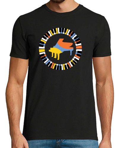 Camiseta colorido de piano circular camiseta - latostadora.com - Modalova