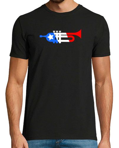 Camiseta americano trompeta estilo de la bandera - latostadora.com - Modalova