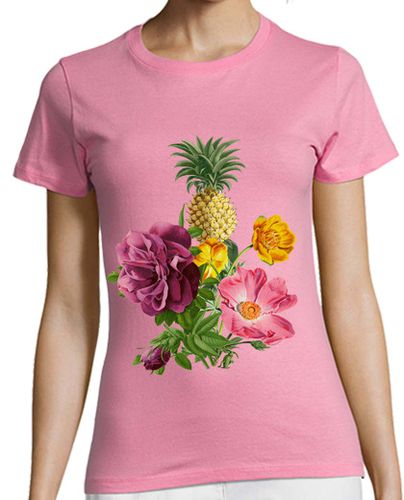 Camiseta Mujer Manga Corta Tropical laTostadora - latostadora.com - Modalova