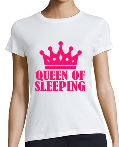 Camiseta mujer reina de dormir - latostadora.com - Modalova