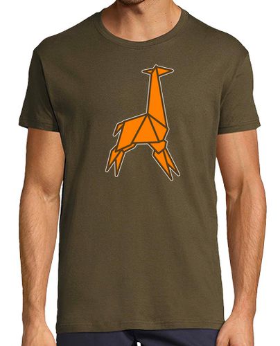Camiseta jirafa de origami - latostadora.com - Modalova