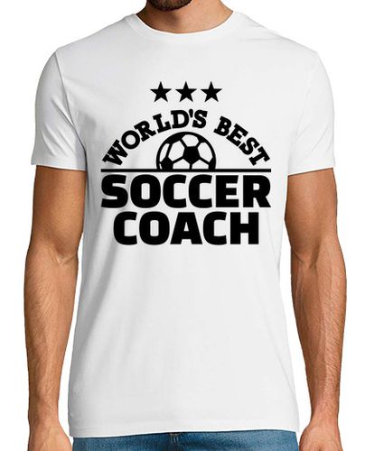 Camiseta mejor entrenador de fútbol del mundo - latostadora.com - Modalova