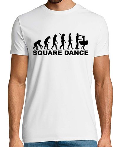 Camiseta la evolución de la danza cuadrada - latostadora.com - Modalova