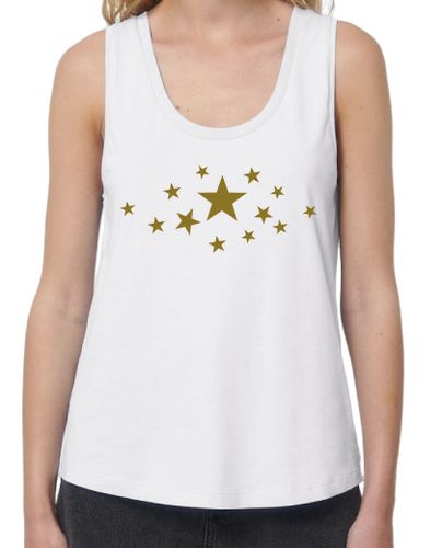 Camiseta mujer estrellas de oro - latostadora.com - Modalova