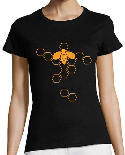 Camiseta mujer Camiseta manga corta mujer diseño abejas - latostadora.com - Modalova