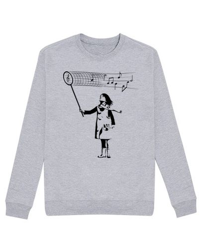 Sudadera Sin Capucha Unisex The Music Catcher laTostadora - latostadora.com - Modalova