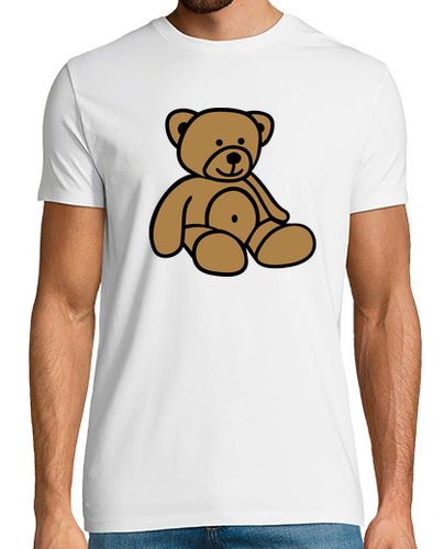 Camiseta Hombre Manga Corta oso de peluche lindo laTostadora - latostadora.com - Modalova