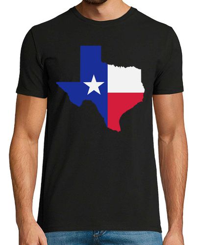 Camiseta mapa de la bandera de texas - latostadora.com - Modalova