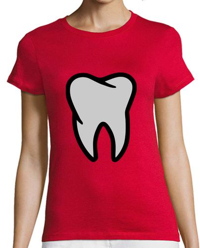 Camiseta mujer diente - latostadora.com - Modalova