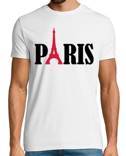 Camiseta Hombre Manga Corta torre eiffel de parís laTostadora - latostadora.com - Modalova