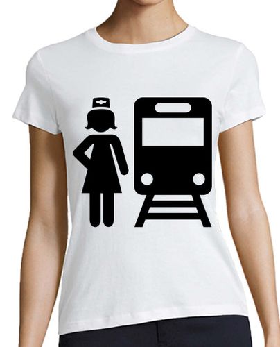 Camiseta mujer operadora del tren - latostadora.com - Modalova