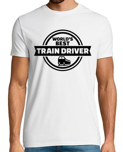 Camiseta mejor conductor del tren del mundo - latostadora.com - Modalova