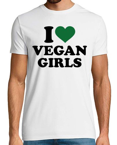 Camiseta amo a chicas vegetarianas - latostadora.com - Modalova