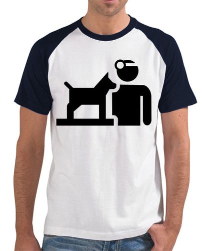 Camiseta Hombre Estilo Béisbol perro veterinario laTostadora - latostadora.com - Modalova