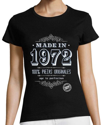 Camiseta mujer Made in 1972 laTostadora - latostadora.com - Modalova