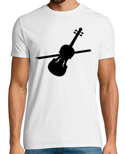 Camiseta Hombre Manga Corta violín violín negro laTostadora - latostadora.com - Modalova