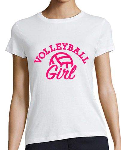 Camiseta mujer chica de voleibol - latostadora.com - Modalova