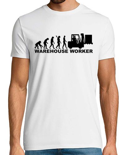 Camiseta trabajador del almacén evolución - latostadora.com - Modalova