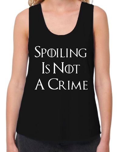 Camiseta mujer Spoiling Is Not A Crime MT laTostadora - latostadora.com - Modalova