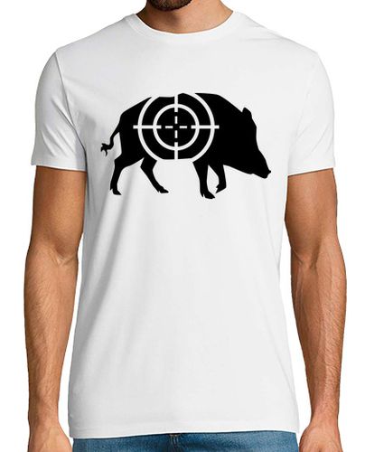 Camiseta punto de mira de cazadores de jabalí - latostadora.com - Modalova