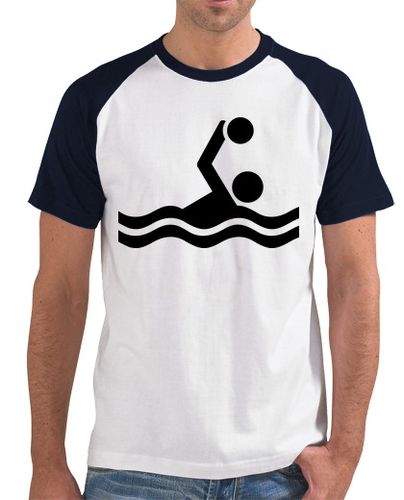 Camiseta Hombre Estilo Béisbol icono de waterpolo laTostadora - latostadora.com - Modalova