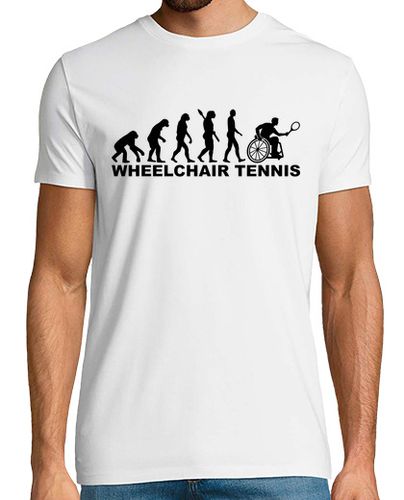 Camiseta la evolución de tenis en silla de ruedas - latostadora.com - Modalova