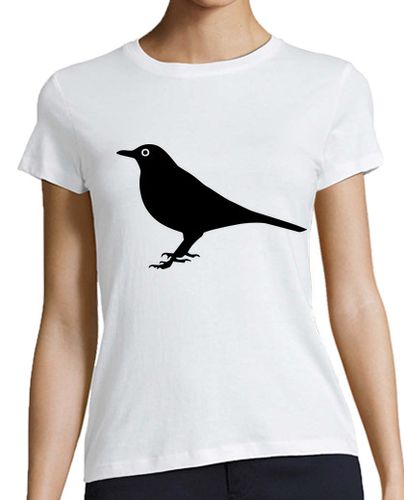 Camiseta mujer pájaro mirlo - latostadora.com - Modalova