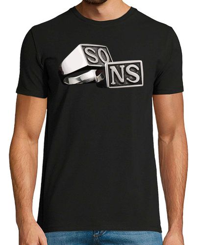 Camiseta Anillos SONS (Sons of Anarchy) - latostadora.com - Modalova