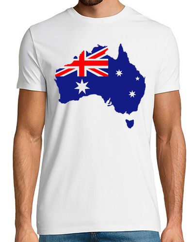 Camiseta bandera de mapa de australia - latostadora.com - Modalova