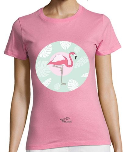 Camiseta Mujer Manga Corta Be a flamingo laTostadora - latostadora.com - Modalova