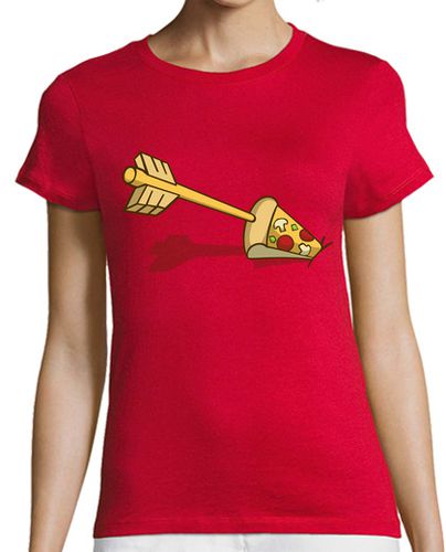 Camiseta mujer Amor a primera pizza - latostadora.com - Modalova