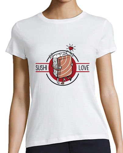 Camiseta mujer Sushi Love - latostadora.com - Modalova