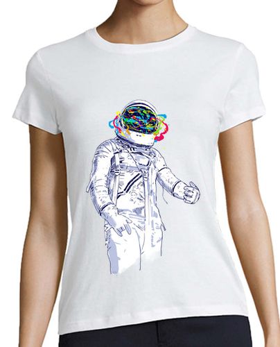 Camiseta mujer espacio creativo - latostadora.com - Modalova
