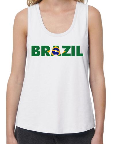 Camiseta mujer la bandera de brasil - latostadora.com - Modalova