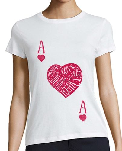 Camiseta Mujer Manga Corta As de Corazones laTostadora - latostadora.com - Modalova