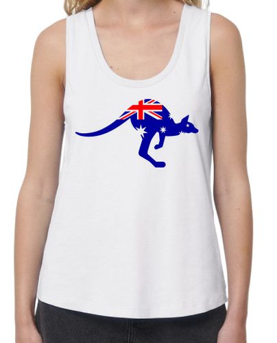 Camiseta mujer australia canguro bandera - latostadora.com - Modalova