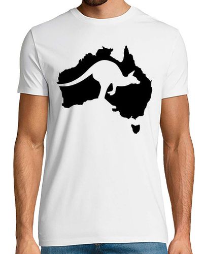Camiseta australia mapa de canguro - latostadora.com - Modalova