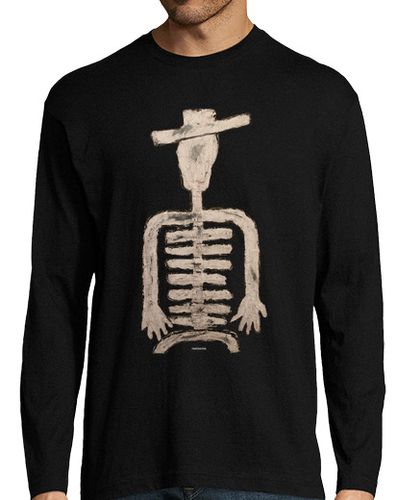 Camiseta Esqueleto-hombre manga larga - latostadora.com - Modalova