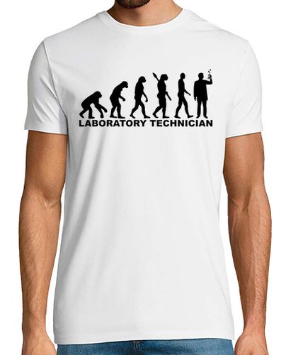 Camiseta Hombre Manga Corta técnico de laboratorio evolución laTostadora - latostadora.com - Modalova