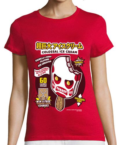 Camiseta mujer Helado Colosal - latostadora.com - Modalova