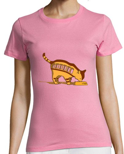 Camiseta mujer Totoro cat bus IRL - latostadora.com - Modalova