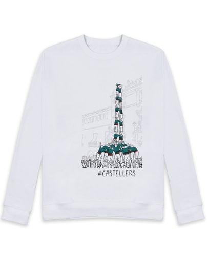 Sudadera Sin Capucha Unisex Castellers laTostadora - latostadora.com - Modalova