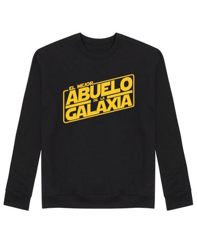 Sudadera Sin Capucha Unisex El mejor abuelo de la galaxia laTostadora - latostadora.com - Modalova